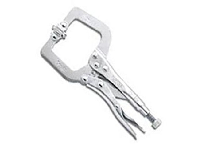 C-Clamp Locking Plier With Swivel Pad