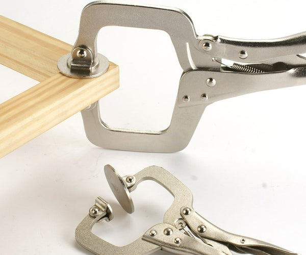 Face Clamp with Round Face Pads