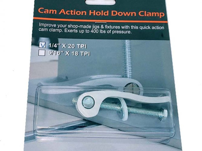 Cam Action Hold Down Clamp (6.35mm Slot)