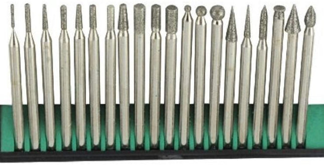 Diamond Burr Set 20 piece
