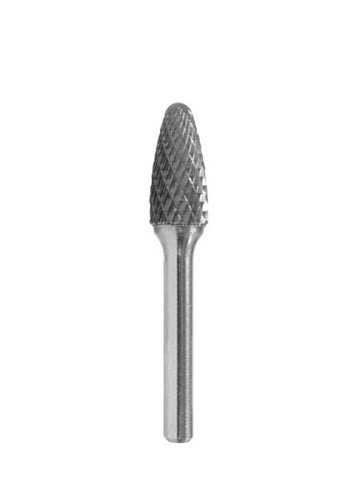Ball Nosed Tree Carbide Burr (Double Cut)