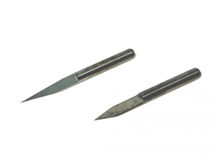 Solid Carbide D-Cutter (15°/20°/30° point) 1/8" Shank