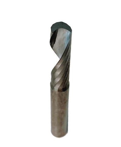 Solid Carbide Single Flute Spiral Bit