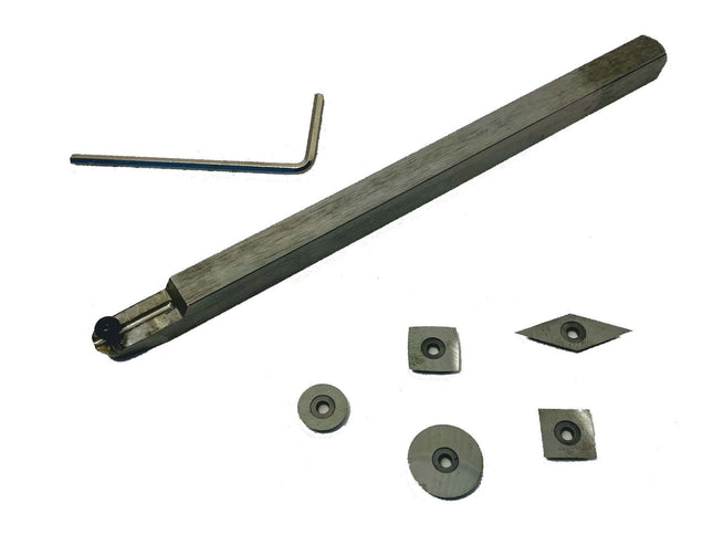 Changeable Carbide Holder & Tips Set (Cross Back)