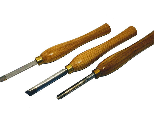 3pc Carbide Tipped Woodturning Set