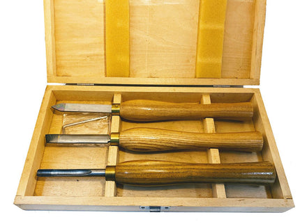 3pc Carbide Tipped Woodturning Set