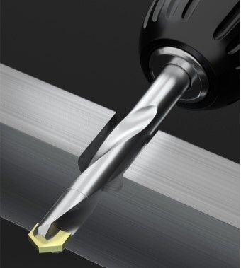 Carbide Tipped Drill Bit for hard steel