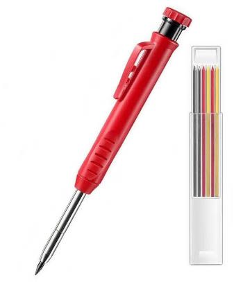 2.8mm Carpenter Pencil with Sharpener and Refills