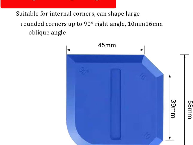4pc Caulking Tool Set