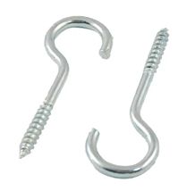 Ceiling Cup Hook Screw (Zinc-Plated)