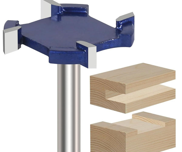 CNC Spoilboard Surfacing Router Bit (4-Flute)