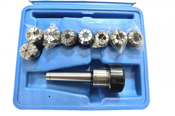 ER32 Collet Chuck with Shank + 8pcs Collets