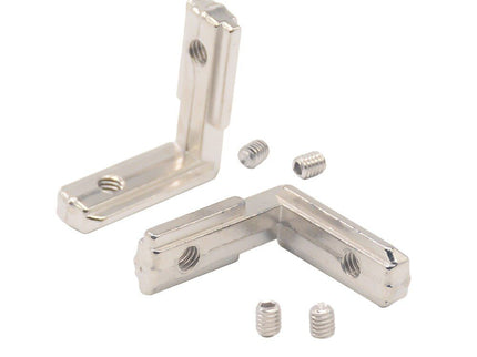 90° Corner Connector for Aluminium Extrusions