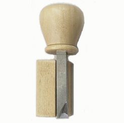 Corner Chisel With Wooden Guide