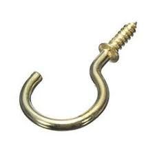 Cup Hook Screw (Zinc-Plated) Shouldered