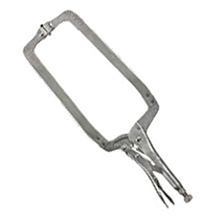 Deep C-Clamp Locking Plier With Swivel Pad