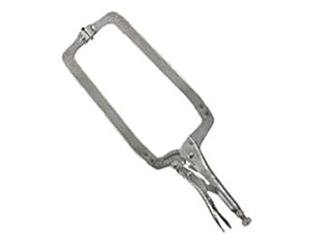 Deep C-Clamp Locking Plier With Swivel Pad