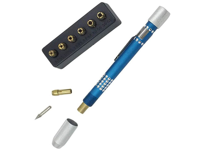 Pin Vice With 6 Collets