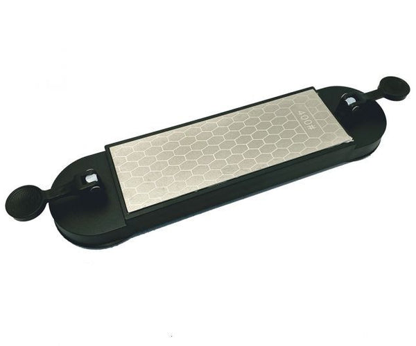 Double Side Diamond Sharpening Stone with Suction Pad Holder