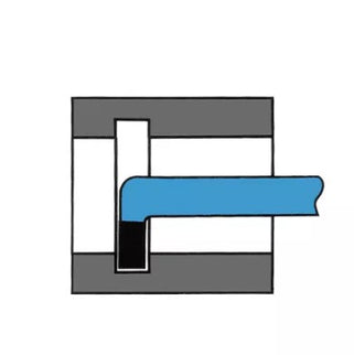 Brazed Tip Inside Groove Turning Bar