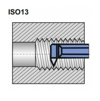 Brazed Tip 60° Inside Threading Bar