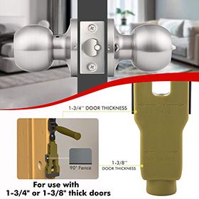 Door Latch Mortise Tool
