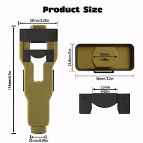 Door Latch Mortise Tool
