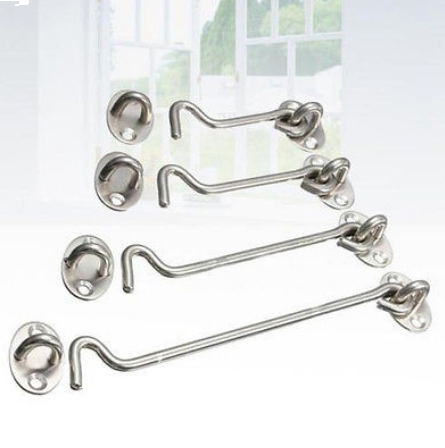 Solid Brass Cabin Hook (Chrome)