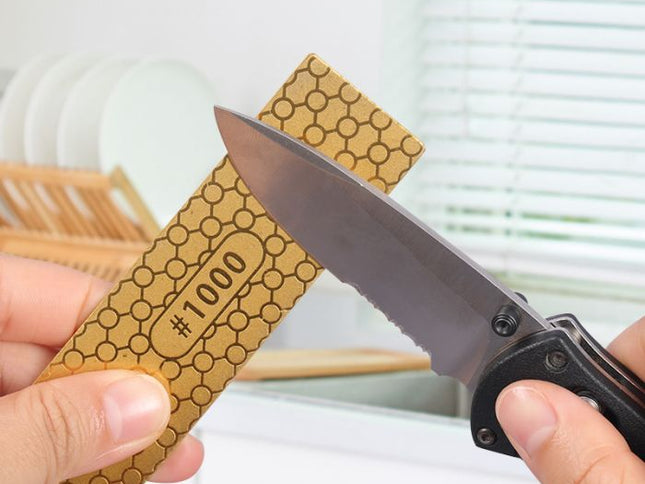 Double Sided Diamond Sharpening Plate