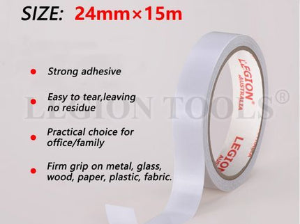 Double Sided Tape 24mm x 15M x 0.08mm (Thin)