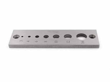 Dowel Sizing Plate