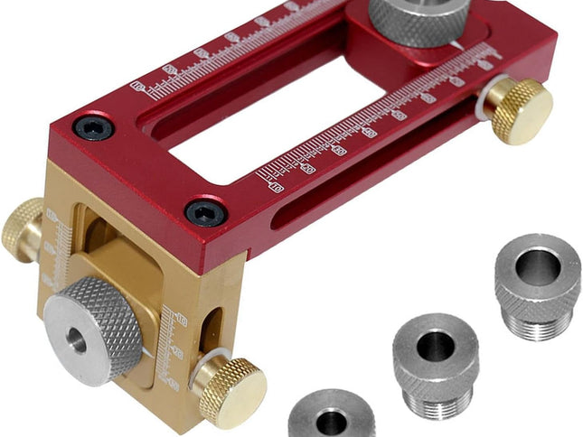 Adjustable Depth Doweling Jig