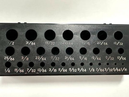 29 Hole Drill Bit Stand (Imperial)