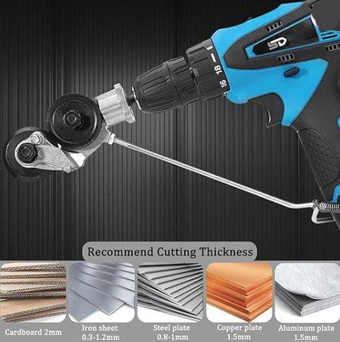Electric Drill Shears Attachment Cutter Nibbler