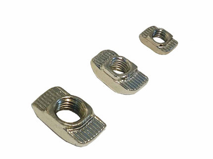 Drop in Nut for Aluminium Extrusions