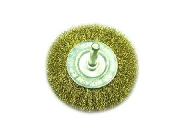 1/4" 6mm Shank Wire Wheel