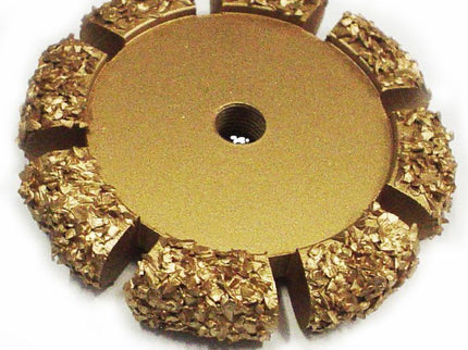 75mm Tungsten Grit Ball Wheel - M10 Thread