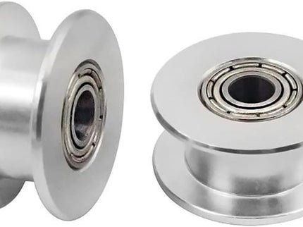 Dual Bearing Aluminum Smooth Idler Pulley (Smooth)