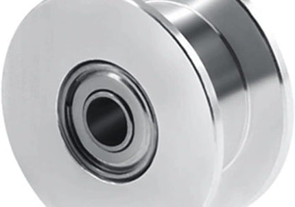 Dual Bearing Aluminum Smooth Idler Pulley (Smooth)