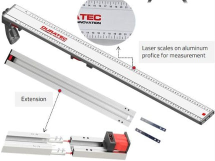 DURATEC Clamp Edge Guide & Extension (70mm Wide)