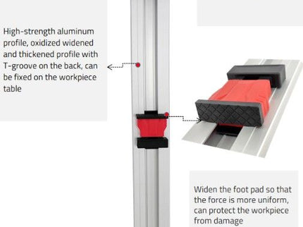 DURATEC Clamp Edge Guide & Extension (70mm Wide)