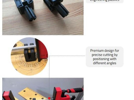 DURATEC 4pc/set Parallel Clamp Positioning Block