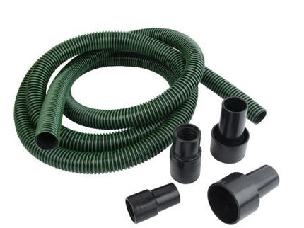 3 Metre Power Tool Dust Hose With 4 Vacuum Attachments