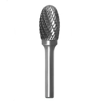 Egg Shape Carbide Burr (Double Cut) Type EX