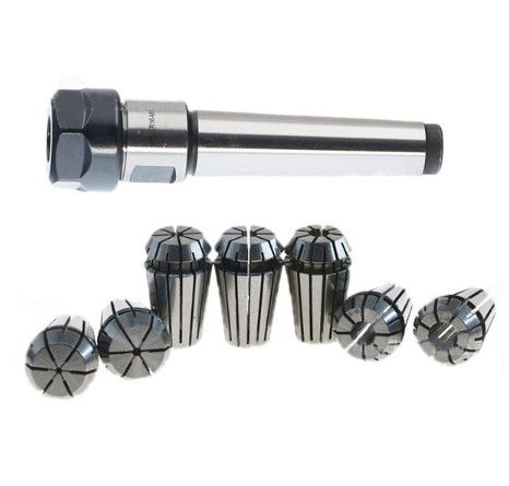 ER Collet Chuck with MT.2 Shank (M10) + Collets