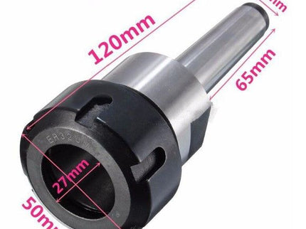 ER Collet Chuck with MT.2 Shank (M10) + Collets