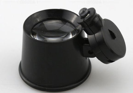 Eye-Patch Magnifier with Light