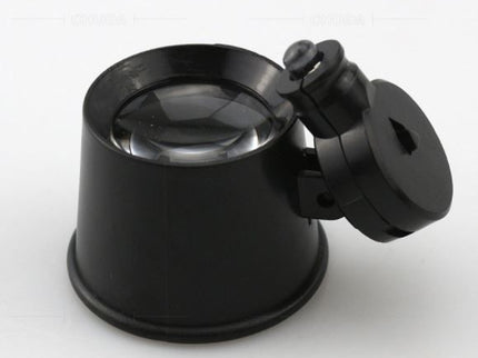 Eye-Patch Magnifier with Light