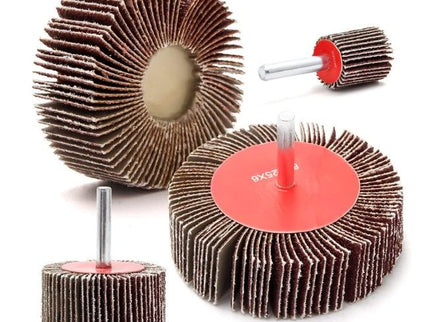 Cone Flap Sanding Wheel with 6mm shank