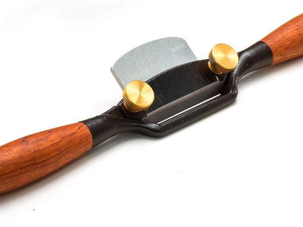 Luban Flat Sole Spokeshave With Wooden Handle